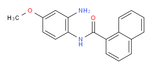 N-(2-amino-4-methoxyphenyl)naphthalene-1-carboxamide