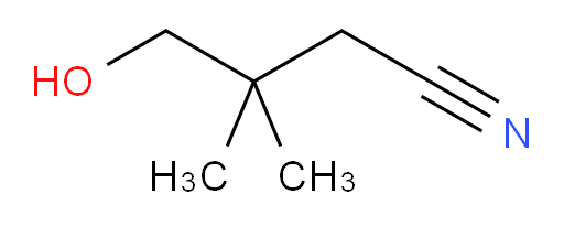 4-hydroxy-3,3-dimethylbutanenitrile