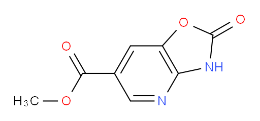 methyl 2-oxo-2H,3H-[1,3]oxazolo[4,5-b]pyridine-6-carboxylate