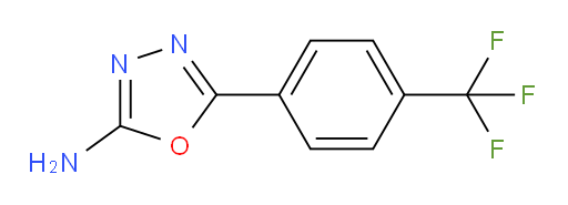 5-[4-(trifluoromethyl)phenyl]-1,3,4-oxadiazol-2-amine