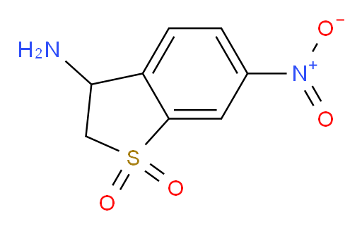 3-amino-6-nitro-2,3-dihydro-1lambda6-benzothiophene-1,1-dione