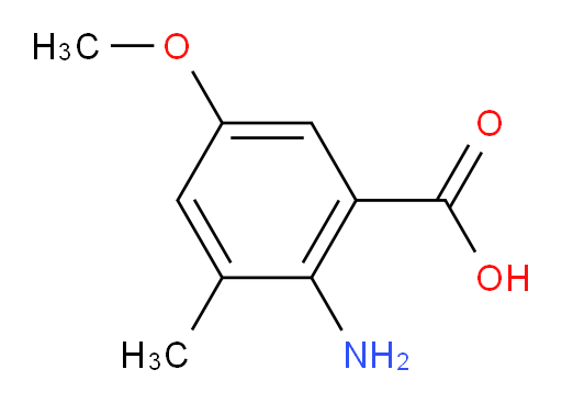 2-amino-5-methoxy-3-methylbenzoic acid