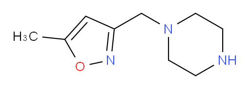 1-[(5-methyl-1,2-oxazol-3-yl)methyl]piperazine