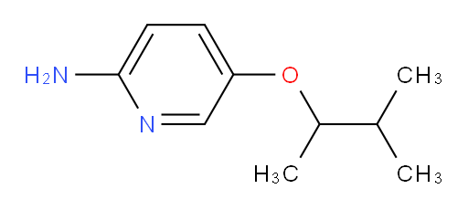 5-[(3-methylbutan-2-yl)oxy]pyridin-2-amine