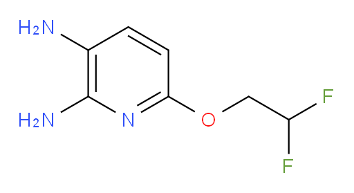 6-(2,2-difluoroethoxy)pyridine-2,3-diamine