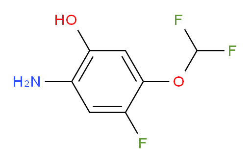 2-amino-5-(difluoromethoxy)-4-fluorophenol