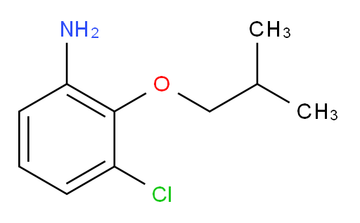 3-chloro-2-(2-methylpropoxy)aniline