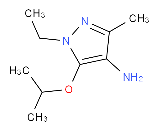 1-ethyl-3-methyl-5-(propan-2-yloxy)-1H-pyrazol-4-amine