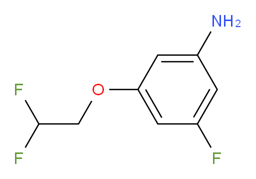 3-(2,2-difluoroethoxy)-5-fluoroaniline