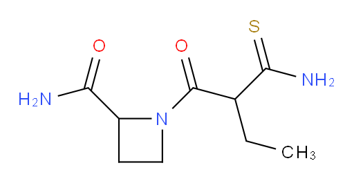 1-(2-carbamothioyl-2-ethylacetyl)azetidine-2-carboxamide