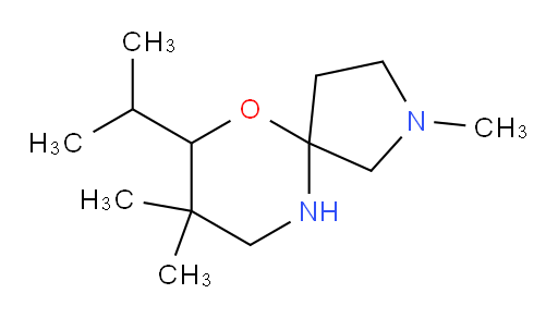 2,8,8-trimethyl-7-(propan-2-yl)-6-oxa-2,10-diazaspiro[4.5]decane