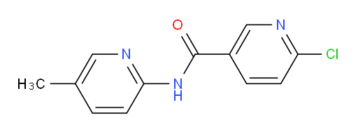 6-chloro-N-(5-methylpyridin-2-yl)pyridine-3-carboxamide