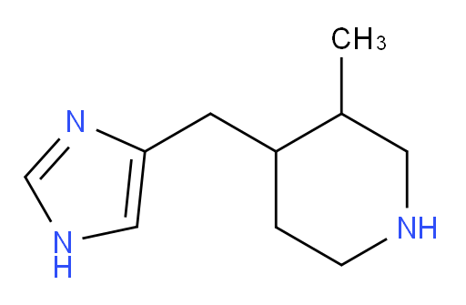 4-[(1H-imidazol-4-yl)methyl]-3-methylpiperidine