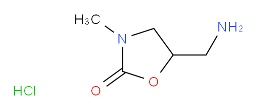 5-(aminomethyl)-3-methyl-1,3-oxazolidin-2-one hydrochloride