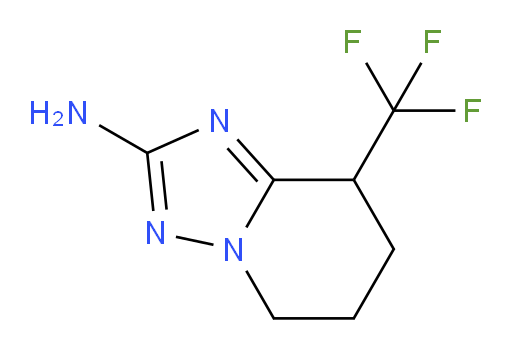 8-(trifluoromethyl)-5H,6H,7H,8H-[1,2,4]triazolo[1,5-a]pyridin-2-amine