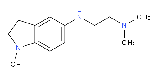 N-[2-(dimethylamino)ethyl]-1-methyl-2,3-dihydro-1H-indol-5-amine