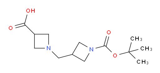 1-({1-[(tert-butoxy)carbonyl]azetidin-3-yl}methyl)azetidine-3-carboxylic acid