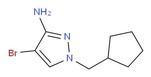 4-bromo-1-(cyclopentylmethyl)-1H-pyrazol-3-amine