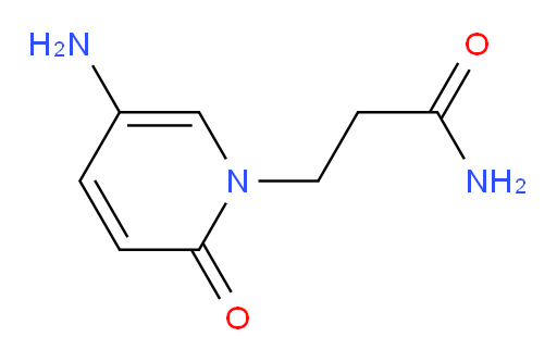 3-(5-amino-2-oxo-1,2-dihydropyridin-1-yl)propanamide