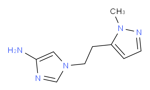 1-[2-(1-methyl-1H-pyrazol-5-yl)ethyl]-1H-imidazol-4-amine