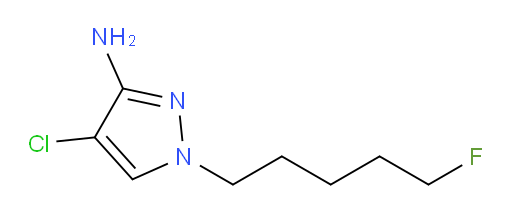 4-chloro-1-(5-fluoropentyl)-1H-pyrazol-3-amine