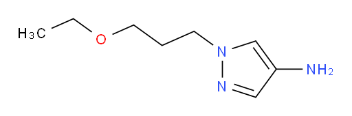 1-(3-ethoxypropyl)-1H-pyrazol-4-amine