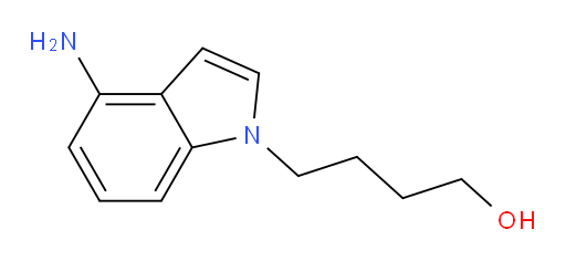 4-(4-amino-1H-indol-1-yl)butan-1-ol
