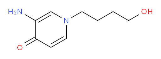 3-amino-1-(4-hydroxybutyl)-1,4-dihydropyridin-4-one