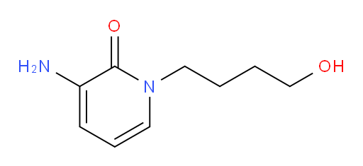 3-amino-1-(4-hydroxybutyl)-1,2-dihydropyridin-2-one