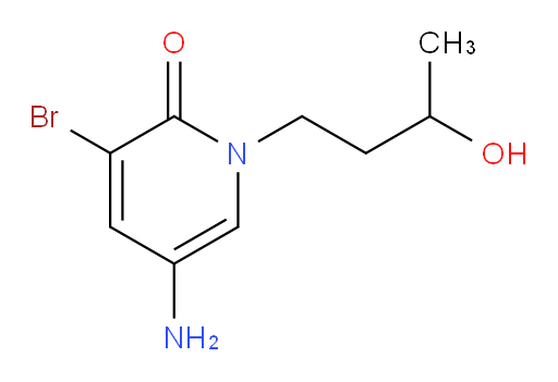 5-amino-3-bromo-1-(3-hydroxybutyl)-1,2-dihydropyridin-2-one