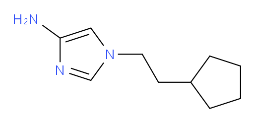 1-(2-cyclopentylethyl)-1H-imidazol-4-amine