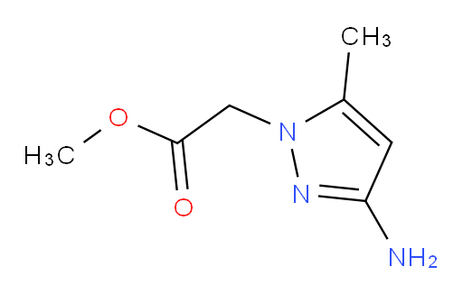 methyl 2-(3-amino-5-methyl-1H-pyrazol-1-yl)acetate