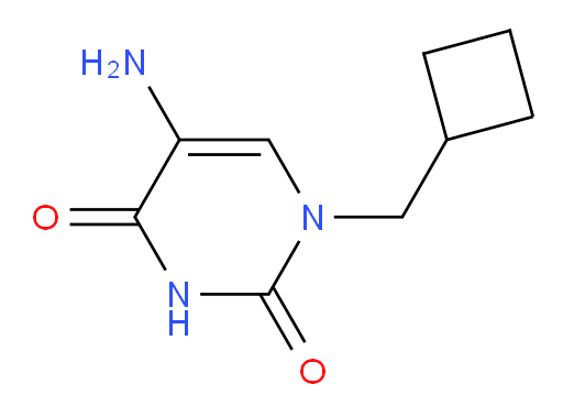 5-amino-1-(cyclobutylmethyl)-1,2,3,4-tetrahydropyrimidine-2,4-dione