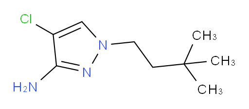4-chloro-1-(3,3-dimethylbutyl)-1H-pyrazol-3-amine