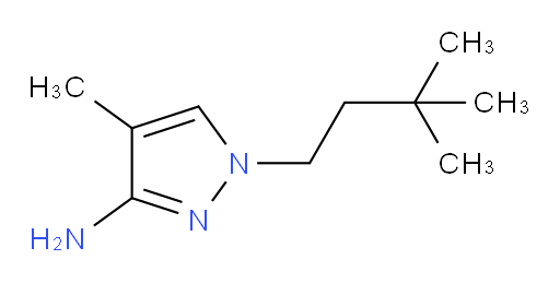 1-(3,3-dimethylbutyl)-4-methyl-1H-pyrazol-3-amine