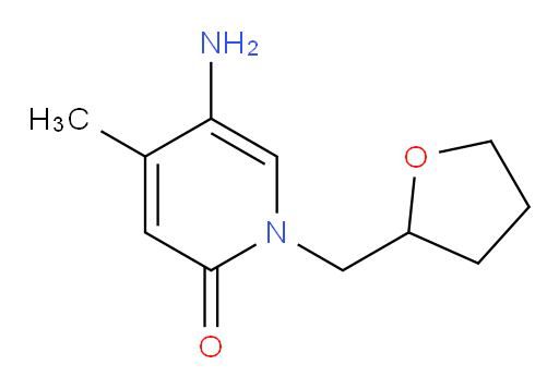 5-amino-4-methyl-1-[(oxolan-2-yl)methyl]-1,2-dihydropyridin-2-one