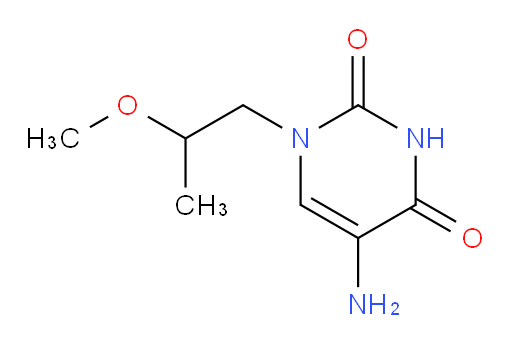 5-amino-1-(2-methoxypropyl)-1,2,3,4-tetrahydropyrimidine-2,4-dione