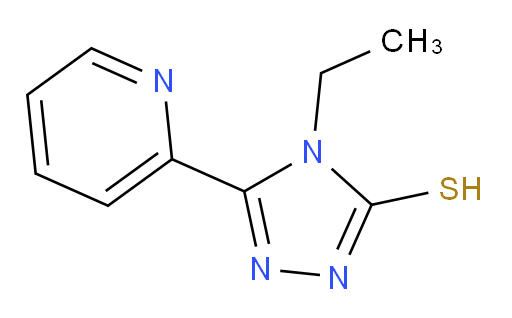 4-ethyl-5-(pyridin-2-yl)-4H-1,2,4-triazole-3-thiol