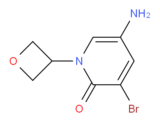 5-amino-3-bromo-1-(oxetan-3-yl)-1,2-dihydropyridin-2-one