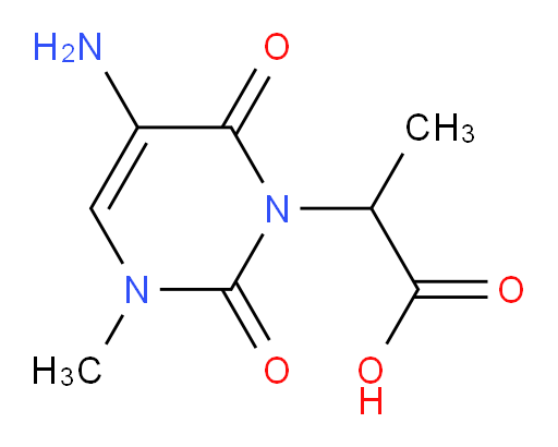 2-(5-amino-3-methyl-2,6-dioxo-1,2,3,6-tetrahydropyrimidin-1-yl)propanoic acid