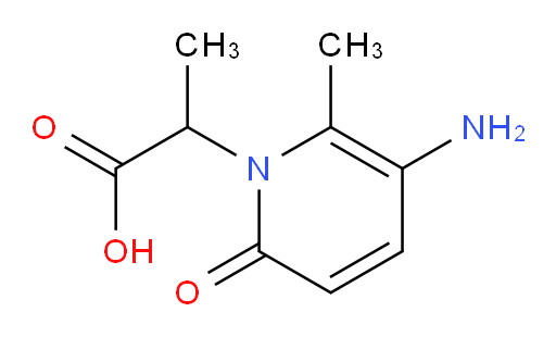 2-(5-amino-6-methyl-2-oxo-1,2-dihydropyridin-1-yl)propanoic acid
