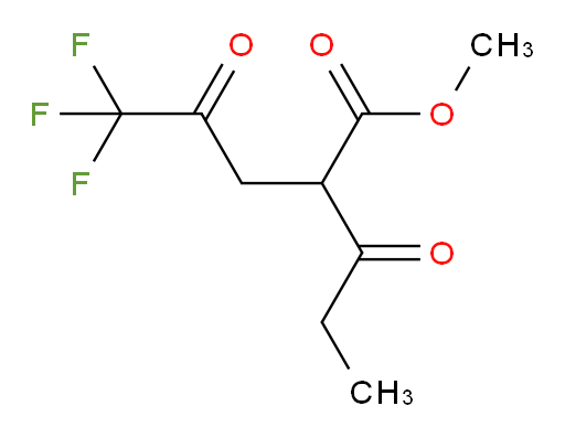 methyl 5,5,5-trifluoro-4-oxo-2-propanoylpentanoate