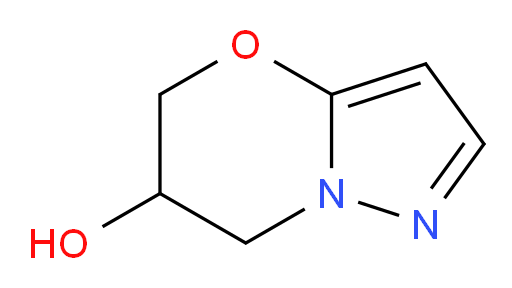 5H,6H,7H-pyrazolo[3,2-b][1,3]oxazin-6-ol
