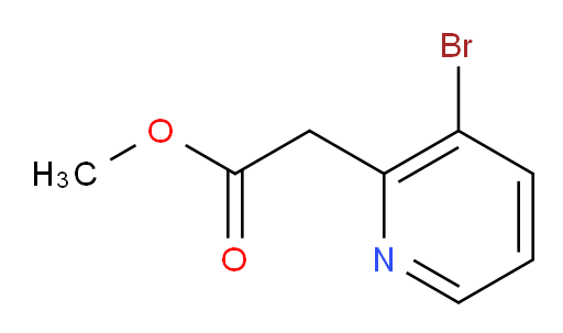 methyl 2-(3-bromopyridin-2-yl)acetate