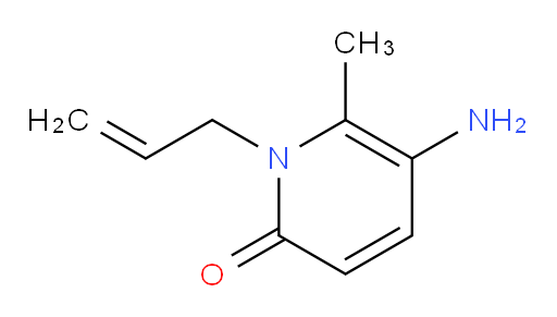 5-amino-6-methyl-1-(prop-2-en-1-yl)-1,2-dihydropyridin-2-one