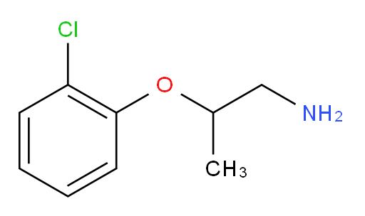 2-(2-chlorophenoxy)propan-1-amine