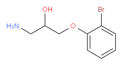 1-amino-3-(2-bromophenoxy)propan-2-ol