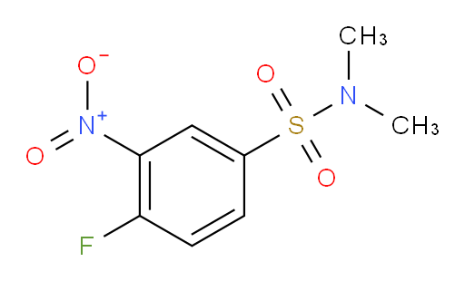 4-fluoro-N,N-dimethyl-3-nitrobenzene-1-sulfonamide