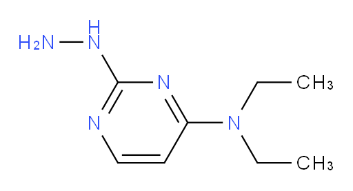 N,N-diethyl-2-hydrazinylpyrimidin-4-amine