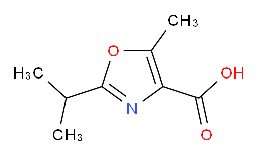 5-methyl-2-(propan-2-yl)-1,3-oxazole-4-carboxylic acid